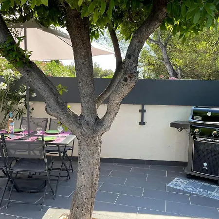 Key Largo 2p Avec Pkg Clim Grande Terrasse Avec Jacuzzi Proche Port Et Bandol