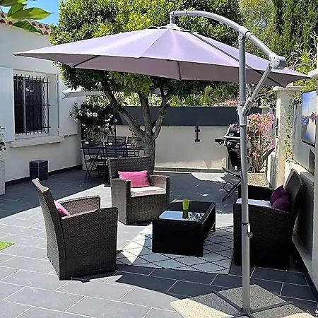 Tatil Evi Key Largo 2p Avec Pkg Clim Grande Terrasse Avec Jacuzzi Proche Port Et Bandol